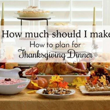 How to Plan for Thanksgiving Dinner - A Guide from Butter With A Side of Bread
