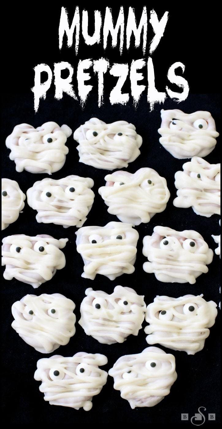 Halloween Pretzels: 3 Cute & Creepy Ways to Make Them, from Butter With A Side of Bread
