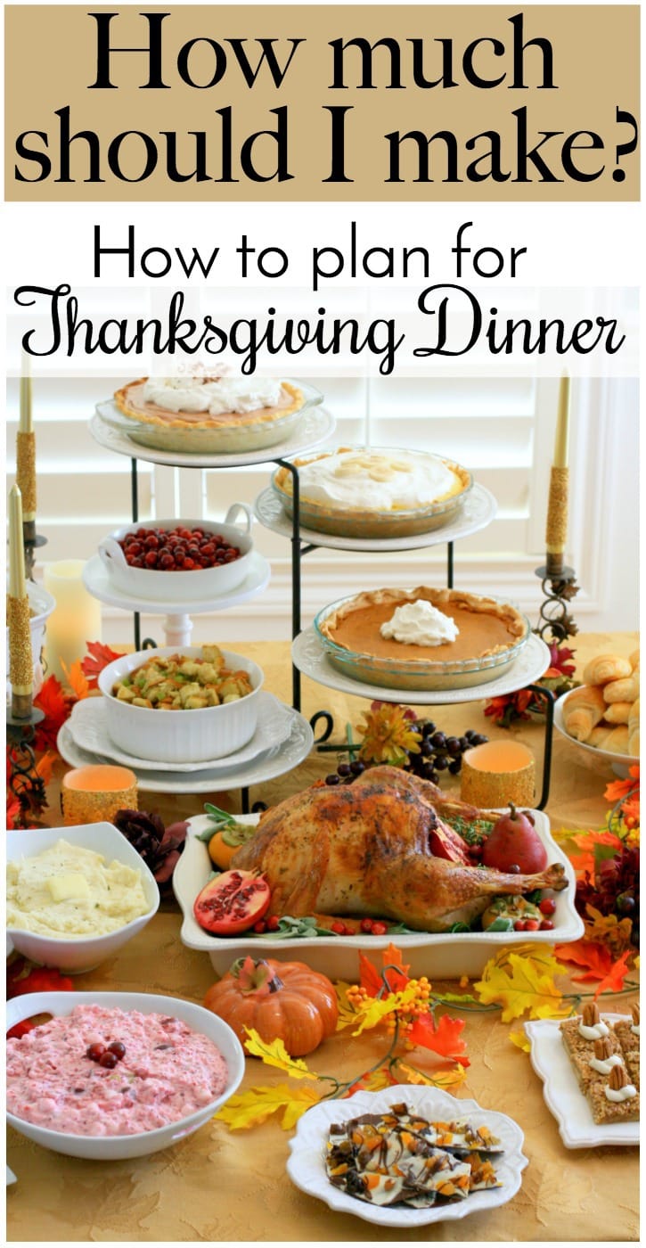 Ideas for Thanksgiving Dinner: Tips and tricks for serving just the right amount of food for one of the most important meals of the year, Thanksgiving!