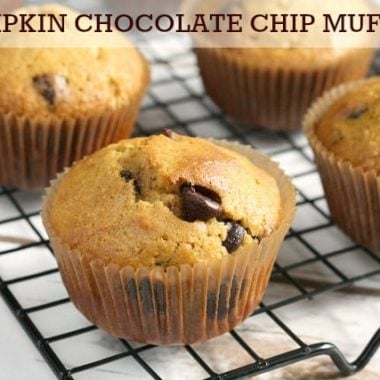 Pumpkin Chocolate Chip Muffins - Butter With A Side of Bread