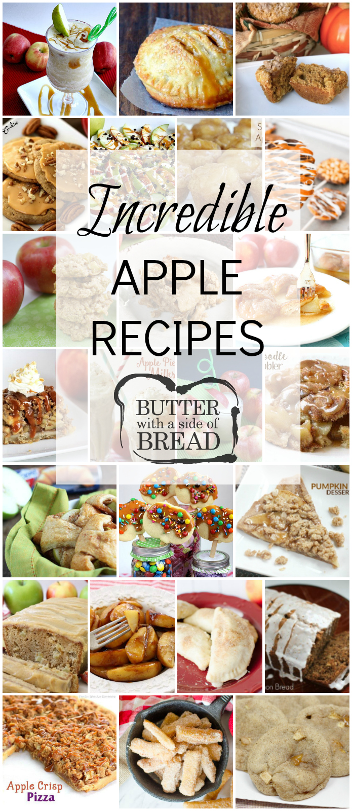 Most Popular Apple Recipes featuring apple desserts, apple snacks, cookies, breads and more. Easy apple recipes for fall baking or any time of the year.