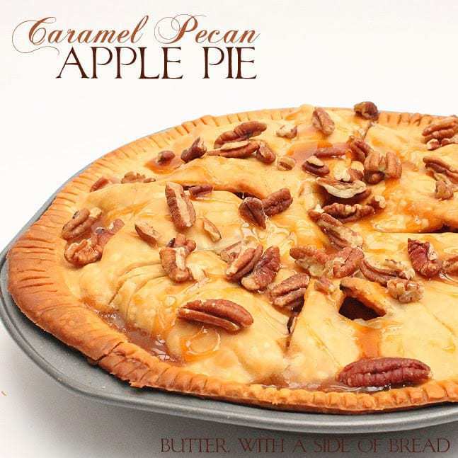 Caramel Pecan Apple Pie