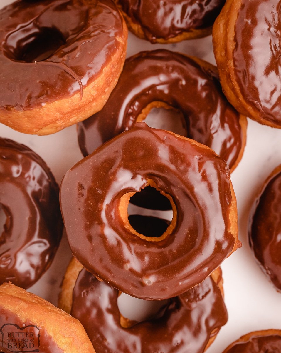 chocolate glazed donut recipe
