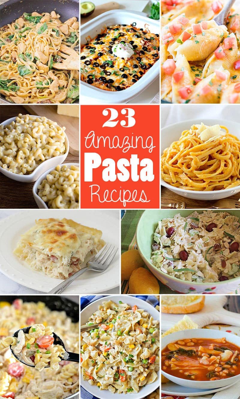 Amazing Pasta Recipes - Butter With A Side of Bread