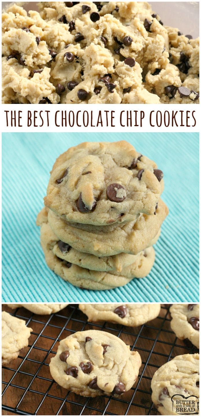 THE BEST CHOCOLATE CHIP COOKIES - Butter with a Side of Bread