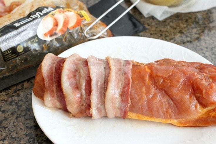 Bacon Wrapped Pork Tenderloin - Butter With A Side of Bread