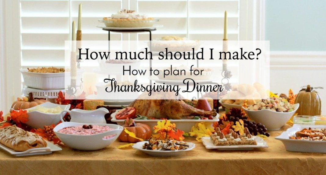 How to Plan for Thanksgiving Dinner - A Guide from Butter With A Side of Bread
