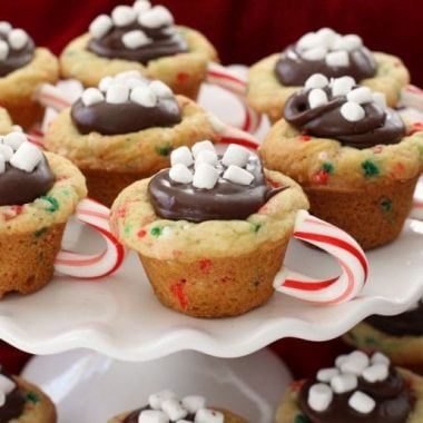 Hot Chocolate Cookie Cups - Butter With A Side of Bread