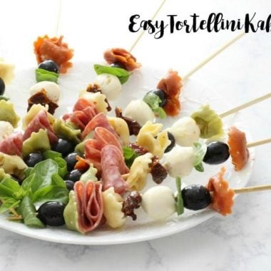 Easy Tortellini Kabobs - Butter With A Side of Bread