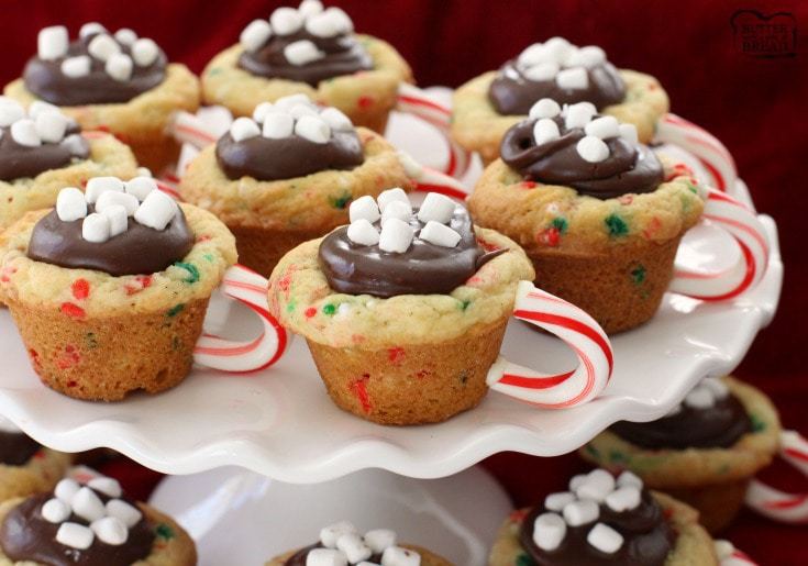 Hot Chocolate Cookie Cups - Butter With A Side of Bread