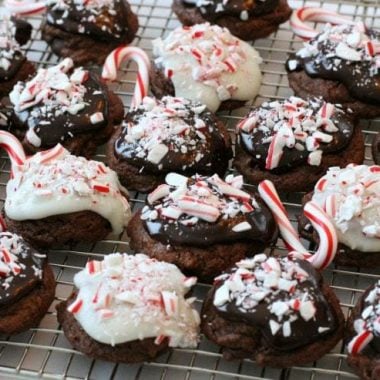 Peppermint Fudge Cookies - Butter With A Side of Bread