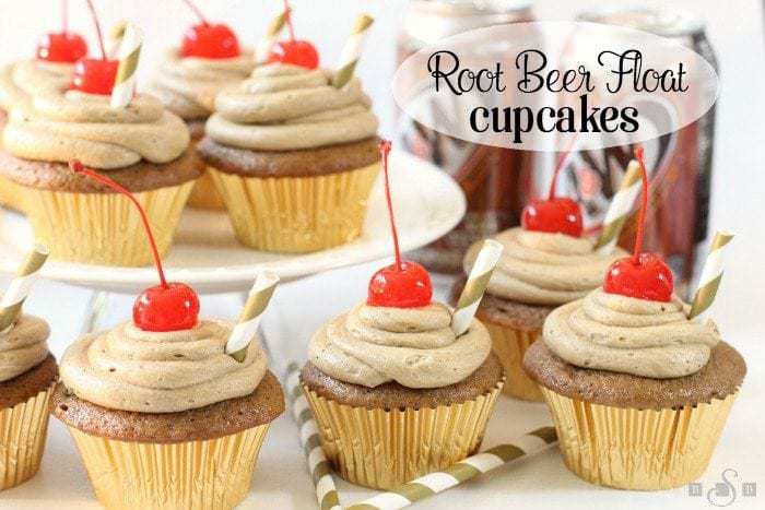 Root Beer Float Cupcakes - Butter With A Side of Bread