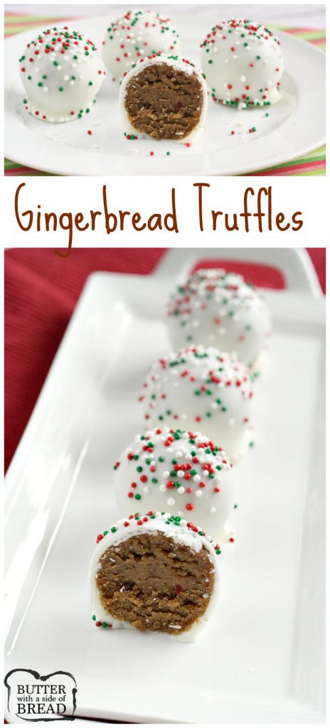 Gingerbread Truffles - Butter With a Side of Bread