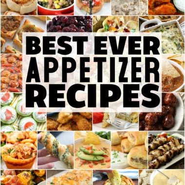 Easy appetizer recipes with few ingredients and minimal prep time are exactly what you need for any party! Fantastic collection of the BEST appetizer ideas ever!