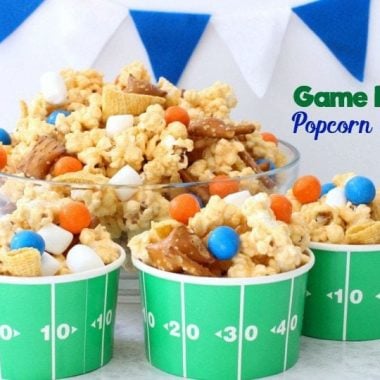 Game Day Popcorn Mix - Butter With A Side of Bread