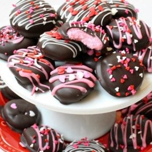 Homemade Pink Valentines Peppermint Patties - Butter With A Side of Bread
