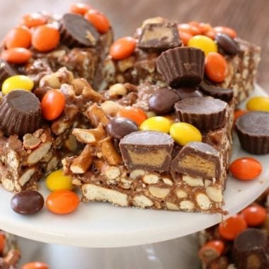 Reese's Pretzel Bars - Butter With A Side of Bread