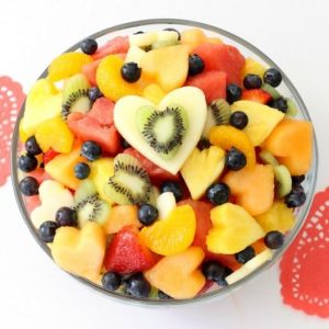 Sweetheart Fruit Salad - Butter With A Side of Bread