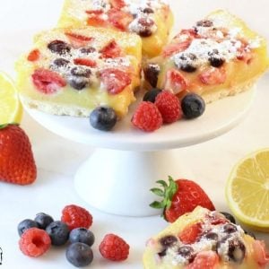 Berry Lemon Bars - Butter With A Side of Bread