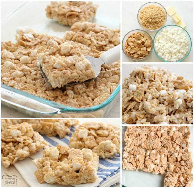 Easy Churro Crispy Treats - Butter With A Side of Bread