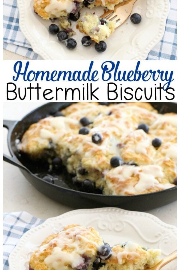 Blueberry Buttermilk Biscuits - Butter With A Side of Bread
