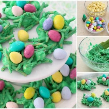 Easy Easter Egg Nests Candy - Butter With A Side of Bread