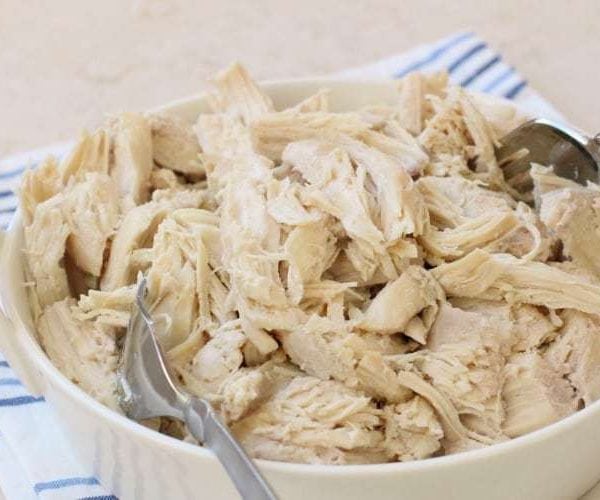HOW TO MAKE SHREDDED CHICKEN - Butter with a Side of Bread