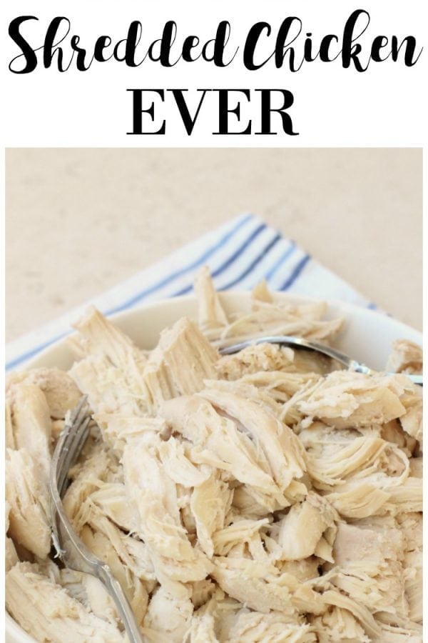 How to make the best shredded chicken - Easy method by Butter With A Side of Bread