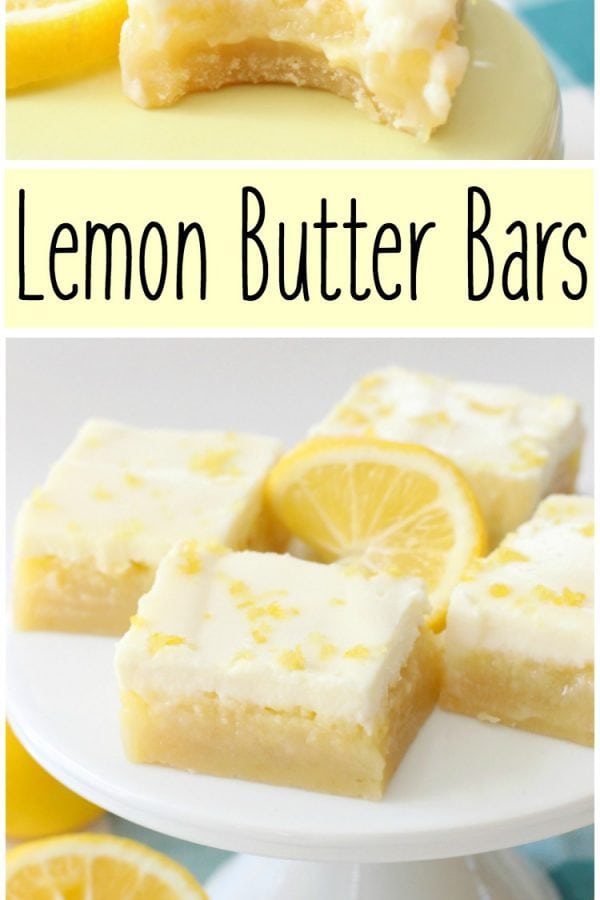 Lemon Butter Bars -