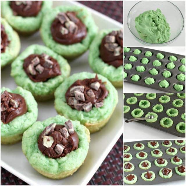 Mint Cookie Fudge Cups - Butter With a Side of Bread