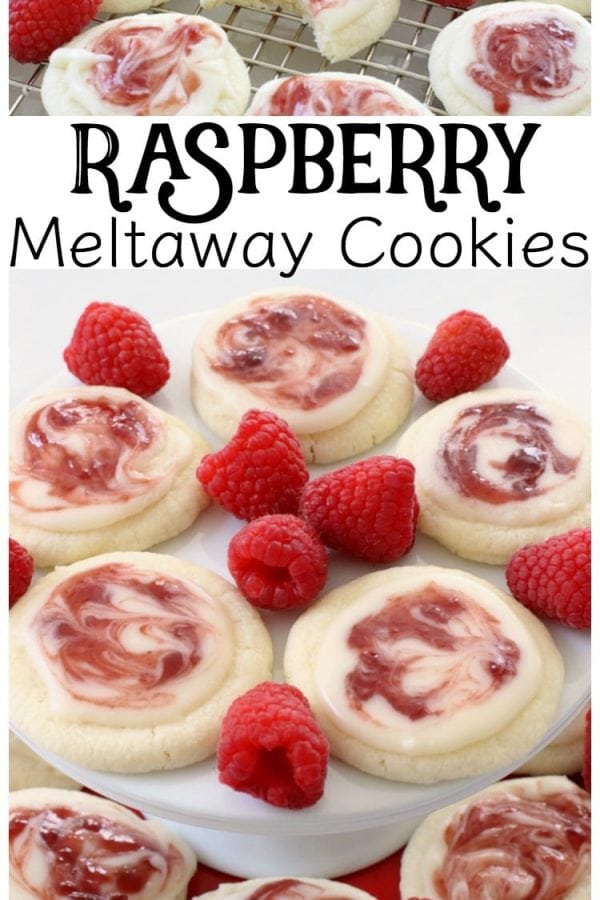 Raspberry Meltaway Cookies ~ Butter With A Side of Bread