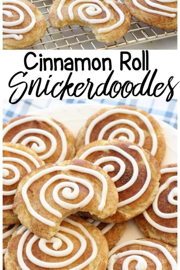 Cinnamon Roll Snickerdoodles