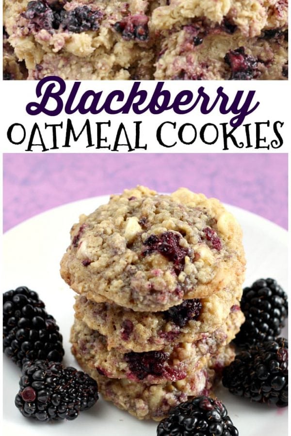 Blackberry Oatmeal Cookies - Butter With A Side of Bread
