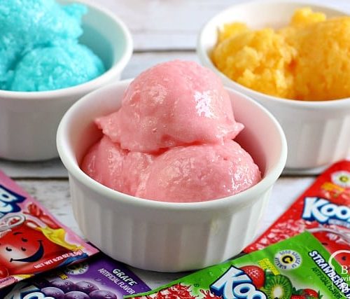 EASY KOOL-AID SHERBET - Butter with a