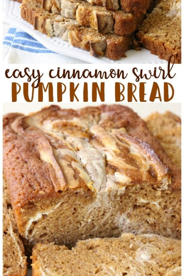 Cinnamon Swirl Pumpkin Bread is a delightful twist on a classic that incorporates a sweet cream cheese and cinnamon swirled into a soft pumpkin bread.