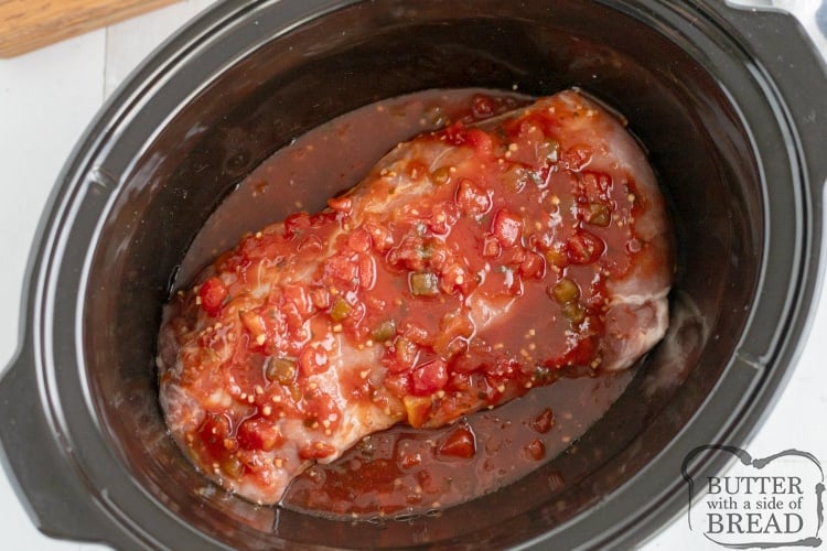 How to make sweet pork recipe in the crockpot