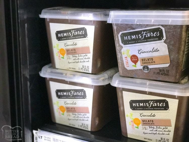 HemisFares Gelato authentic Italian Ice Cream found in local Krogery grocery stores