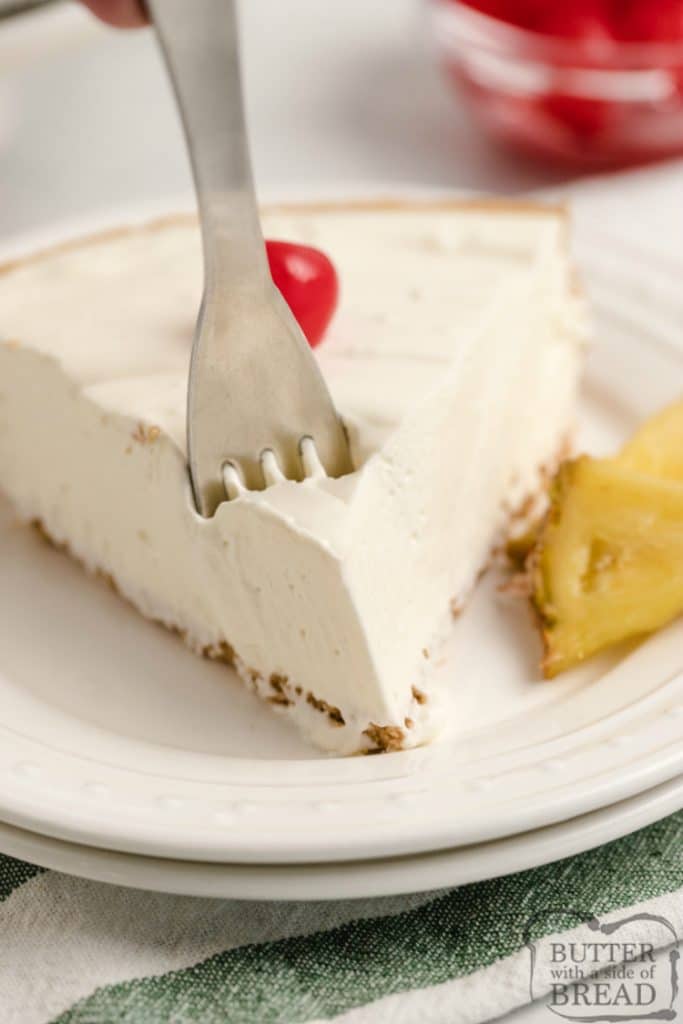 EASY PINA COLADA PIE - Butter with a Side of Bread