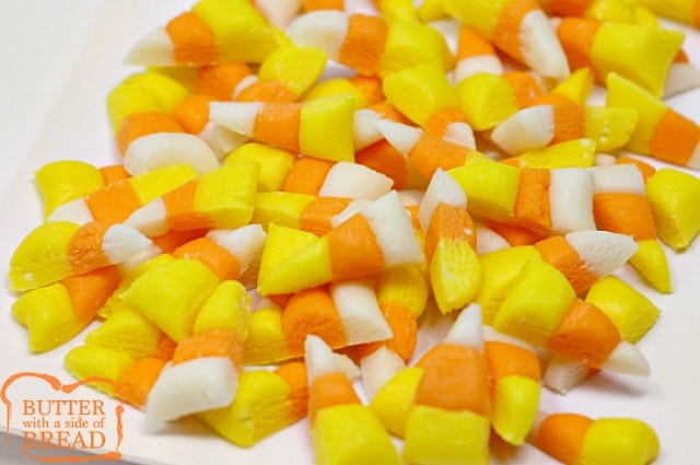 Homemade Candy Corn is easy to make and even more delicious than the store-bought version of this favorite Halloween treat!