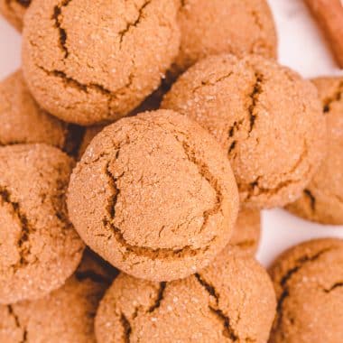soft pumpkin gingersnap cookies