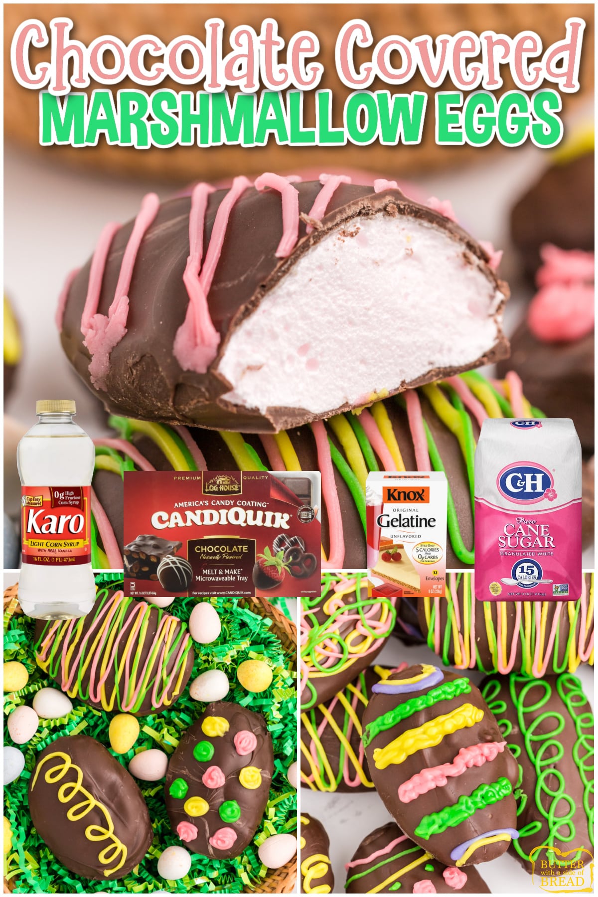 Chocolate Covered Marshmallow Eggs are so fun to make for Easter! Marshmallow Eggs can be made in any flavor and they taste so much better than the store-bought variety.