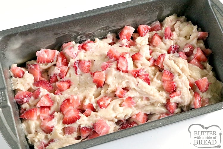 How to make strawberry quick bread