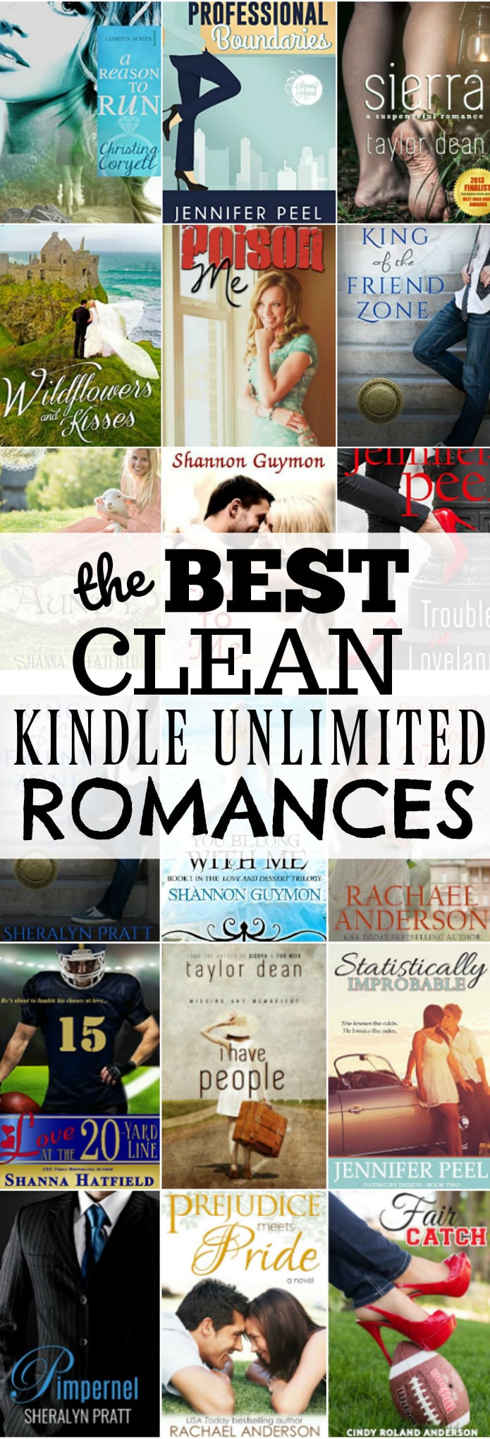 The Very BEST, Clean Kindle Unlimited Romance Books