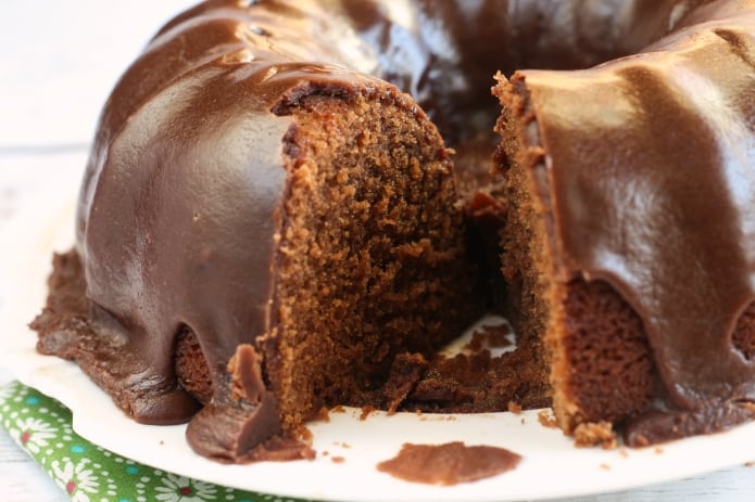 Chocolate Coca-Cola Cake is made with soda, buttermilk and marshmallow creme! This chocolate cake is moist, delicious and turns out perfectly every time!