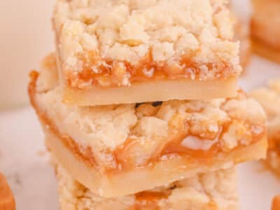 buttery salted caramel bars