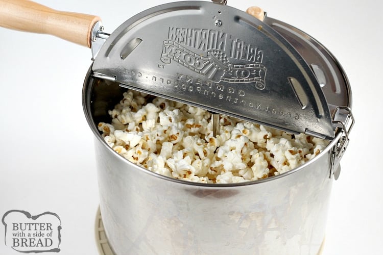 How to make popcorn on the stove