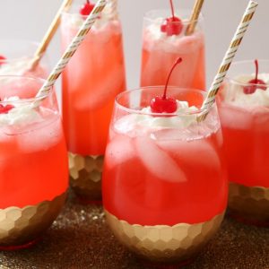 Easy Cherry Party Punch is a fun & festive party drink that everyone goes crazy over! Simple to make & has a fantastic sweet cherry flavor.