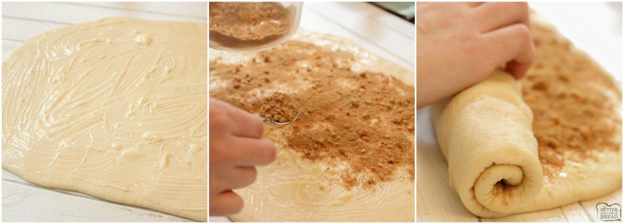 How to make homemade cinnamon rolls. How to make the filling for cinnamon rolls. 