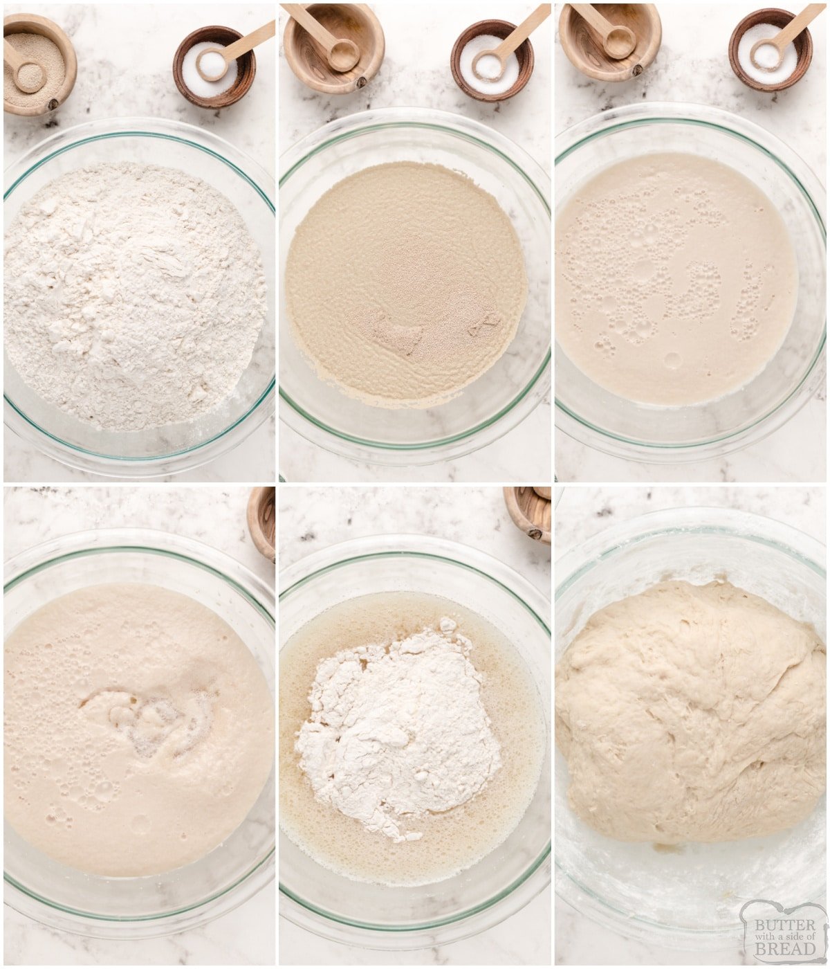 steps to making homemade bread