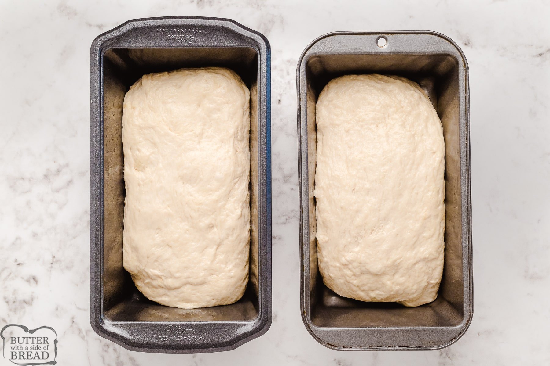 shaping your bread dough and putting them into pans
